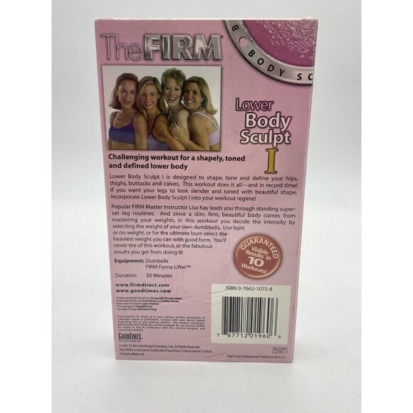 The Firm Workout VHS Tapes New Set Of 3 Lower Body Sculpt Abs Sculpt Cardio - Picture 4 of 15